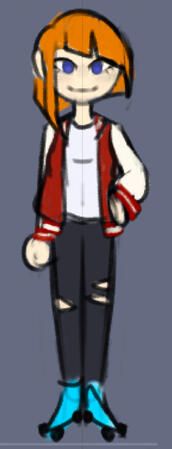 OC Doodle: Atsuko Morikawa