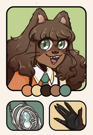 Illustration of an OC: Amaryllis Knaught